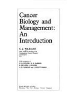 Paperback Cancer Biology and Management: An Introduction Book