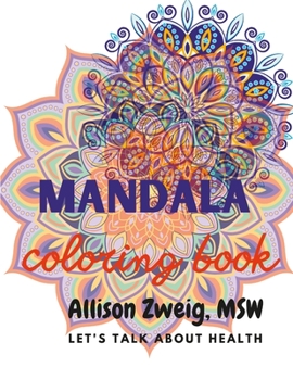 Paperback mandala coloring pages: simple mandala for coloring Book