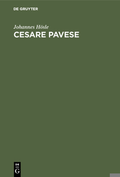 Hardcover Cesare Pavese [German] Book