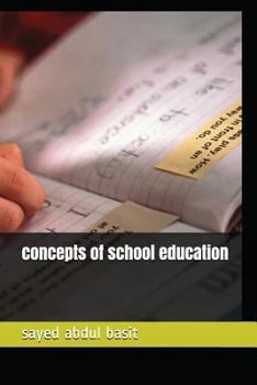 Paperback Concepts of School Education Book