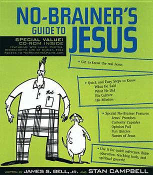 Paperback No-Brainer's Guide to Jesus [With Accompanying] Book