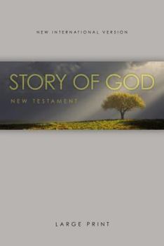 Paperback NIV, The Story of God New Testament, Large Print, Paperback [Large Print] Book