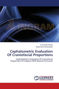 Paperback Cephalometric Evaluation Of Craniofacial Proportions Book