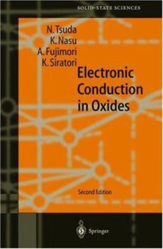 Hardcover Electronic Conduction in Oxides Book