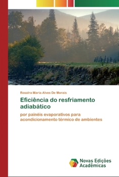Paperback Eficiência do resfriamento adiabático [Portuguese] Book