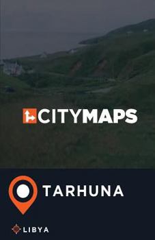 Paperback City Maps Tarhuna Libya Book