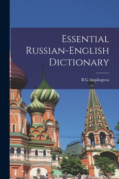 Paperback Essential Russian-English Dictionary Book