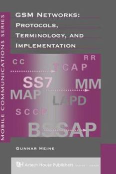 Hardcover GSM Networks: Protocols, Terminology & Implementa- Tion Book