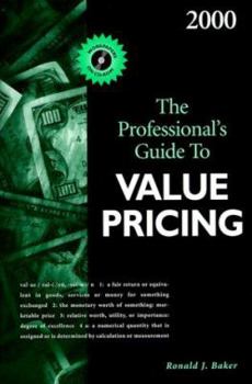 Paperback 2000 the Professional's Guide to Value Pricing Book