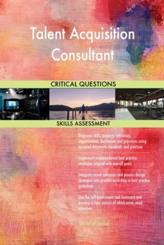 Cover for "Talent Acquisition Consultant Critical Questions Skills Assessment"