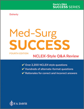 Paperback Med-Surg Success: Nclex-Style Q&A Review Book