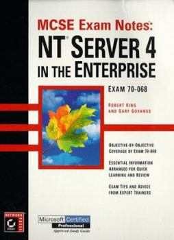 Paperback NT Server 4 in the Enterprise: Exam 70-068 Book