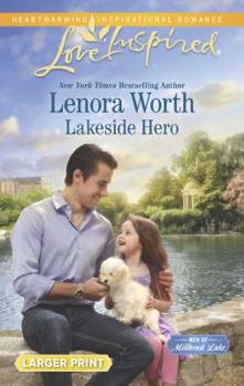 Mass Market Paperback Lakeside Hero [Large Print] Book