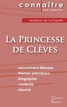 Paperback Fiche de lecture La Princesse de Clèves de Madame de La Fayette (Analyse littéraire de référence et résumé complet) [French] Book