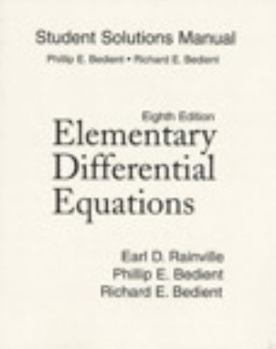 Paperback Student Solutions Manual for Elementary Differential Equations Book