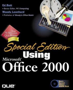 Paperback Special Edition Using Microsoft Office 2000 [With *] Book
