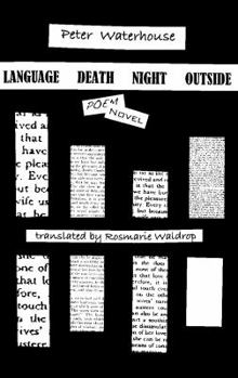 Paperback Language Death Night Outside: Poem.Novel Book