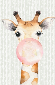 Forgot My Password Book: Bubble Blowing Giraffe