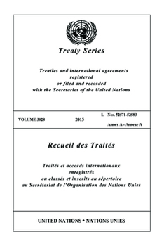 Paperback Treaty Series 3028 Book