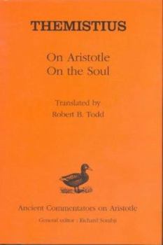 Hardcover Themistius: On Aristotle On the Soul Book