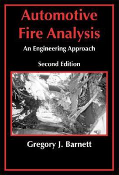 Paperback Automotive Fire Analysis, Second Edition Book