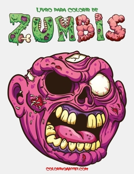 Paperback Livro para Colorir de Zumbis 1 & 2 [Portuguese] Book