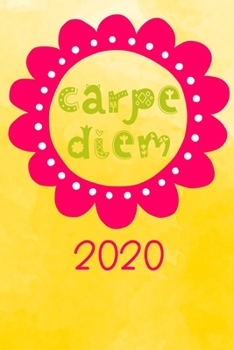 Paperback Carpe Diem 2020: Terminplaner - Wochenkalender - Monatskalender f?r 2020 im praktischen Taschenformat und tollen Carpe Diem Design [German] Book