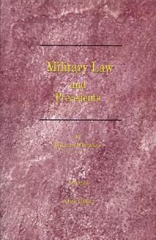 Paperback Military Law and Precedents: Volume 1 Book