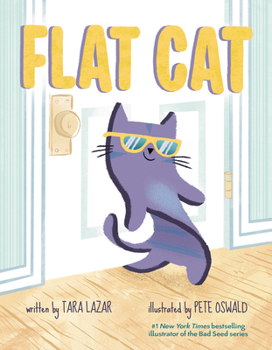 Hardcover Flat Cat Book
