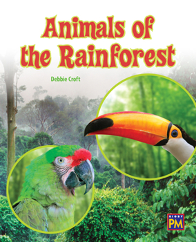 Paperback Animals of the Rainforest: Leveled Reader Purple Level 20 Book