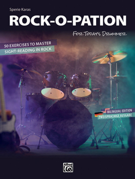 Paperback Rock-O-Pation: For Today's Drummer: 50 Exercises to Master Sight-Reading in Rock [German] Book