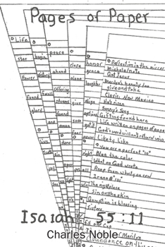 Paperback Pages of Paper Book