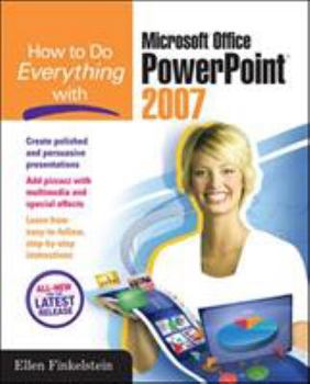 Paperback How to Do Everything with Microsoft Office PowerPoint 2007 Book