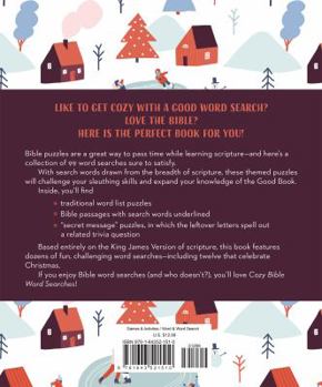 Paperback Cozy Bible Word Searches Book