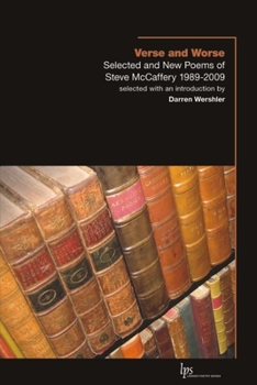 Paperback Verse and Worse: Selected and New Poems of Steve McCaffery 1989-2009 Book