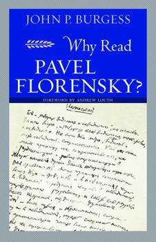 Paperback Why Read Pavel Florensky Book