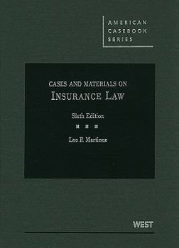 Hardcover Cases and Materials on Insurance Law Book