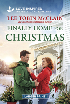 Mass Market Paperback Finally Home for Christmas: An Uplifting Inspirational Romance [Large Print] Book