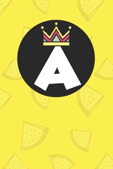 A : Personalized A letter notebook ! Unique customized Gift for whose names begin with A, beautiful journal for Men / Women -  with 120 Page , ... ( A notebook): The best gift for A letter