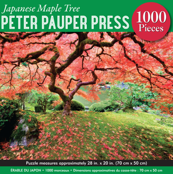 Misc. Japanese Maple Tree Jigsaw Puzzle Book