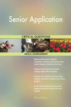 Paperback Senior Application Critical Questions Skills Assessment Book