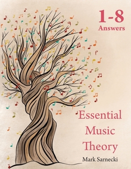 Paperback Essential Music Theory Answers 1-8 Book