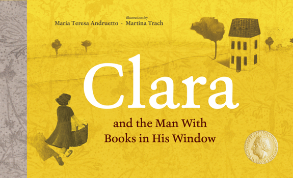 Hardcover Clara and the Man with Books in His Window Book