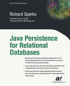 Paperback Java Persistence for Relational Databases Book
