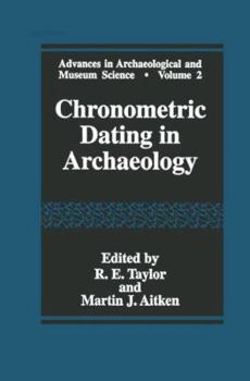 Paperback Chronometric Dating in Archaeology Book