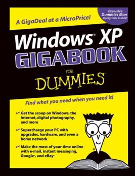 Paperback Windows XP Gigabook for Dummies Book