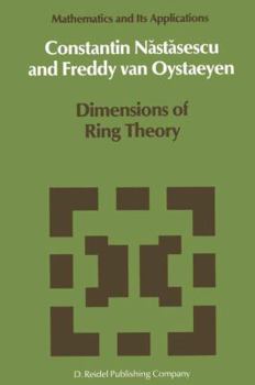 Hardcover Dimensions of Ring Theory Book