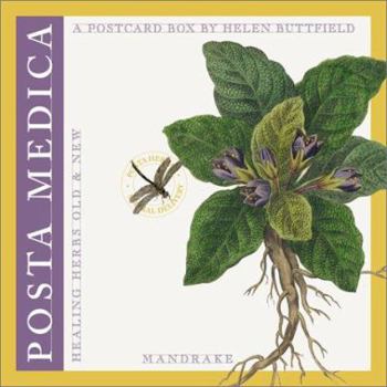Hardcover Posta Medica: Healing Herbs Old and New - Boxed Postcard Set Book