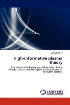 Paperback High-informative plasma theory Book