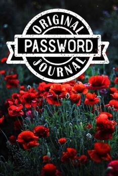 Paperback Original Password Journal: Lined Organizer/Diary/Journal/Log Book
